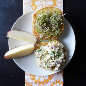 Curried Tuna Salad with Apple