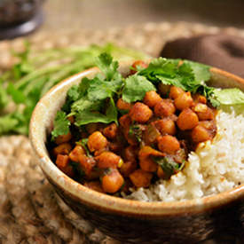 Spicy Chole (Chickpea) Curry