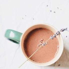 Lavender Hot Chocolate
