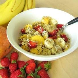 Crunchy Hemp Coconut Fruit Salad