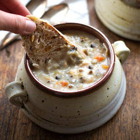Crockpot Chicken Wild Rice Soup
