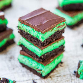 Creme de Menthe Bars