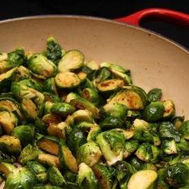 Sweet and Spicy Brussel Sprouts