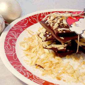 Dark Chocolate Holiday Bark