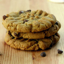 Sunflower Seed Butter Cookies with Chocolate Chips