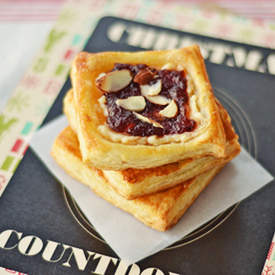 Cranberry Cream Cheese Pastries