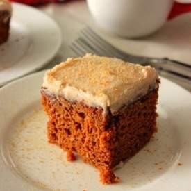 Gingerbread Snack Cake