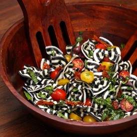 Sun-dried tomato and feta pasta