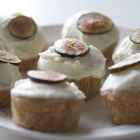 Fig and Almond Cupcakes