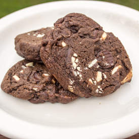 Chocolate Chip Cookies Noir
