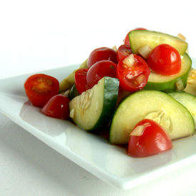 Tomato Cucumber Salad