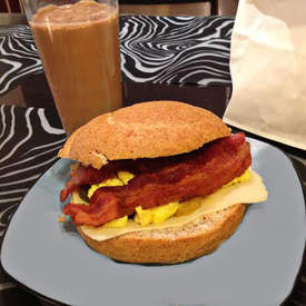 Classic Bacon and Egg Sandwich