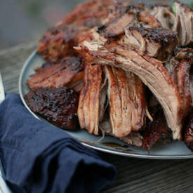 Balsamic Brown-Sugar Glazed Pork Tenderloin