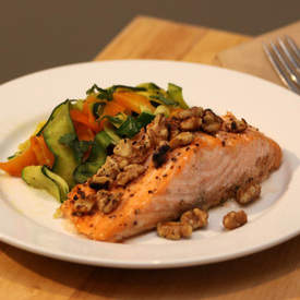 Maple Walnut Salmon