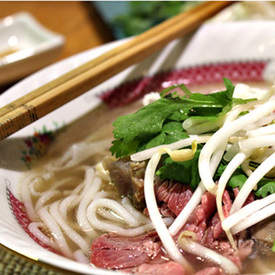 Pho (Vietnamese Beef Noodle Soup)