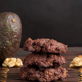 No-guilt double chocolate cookies