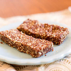 No Bake Nut-Free Chocolate Date Bars