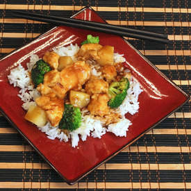 Lighter Asian Chicken Stir Fry