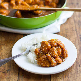 Healthier General Tso's Chicken