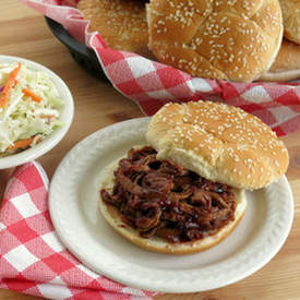 Crock Pot Pork in Blackberry BBQ Sauce