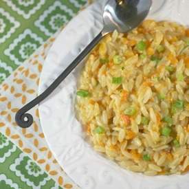 Carrot Orzo Risotto