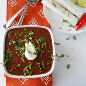 Smoky Black Bean Soup