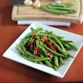 Sauteed Green Beans with Bacon