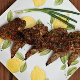 Chocolate Malta Chicken Wings