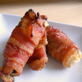Grilled Bacon JalapeÃ±o Wraps