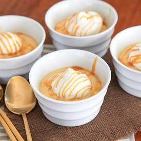 Salted Caramel Pudding