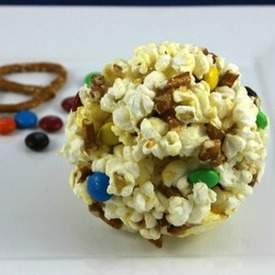Snack Mix Popcorn Balls