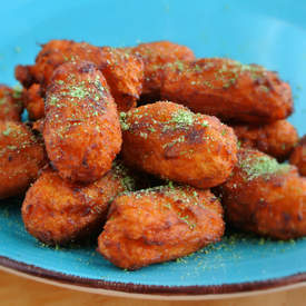 Sweet Potato Tots with Dill Dust