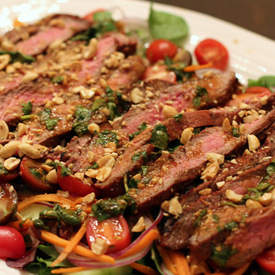 Spicy Thai Inspired Steak Salad