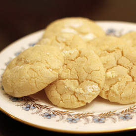 Orange Crinkle Cookies