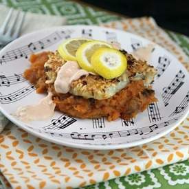 Crispy Halibut with Thousand Island Sauce
