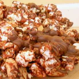 Brownie Batter Popcorn