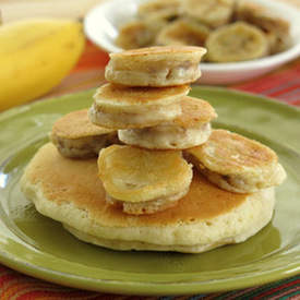 Pancake Battered Bananas