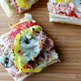 Italian Sub French Bread Pizza