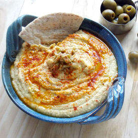 Green Olive Hummus