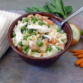 Chicken Pot Pie Pasta