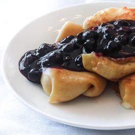Blueberry Blintzes