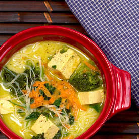 Curry coconut cream soup