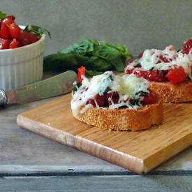 Double Tomato Bruschetta