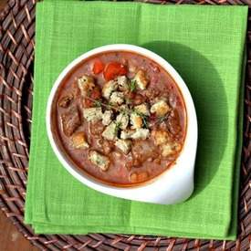 Turkey Chorizo & Chicken Cassoulet Soup