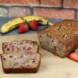 Strawberry Banana Bread
