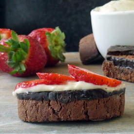 Strawberry Dessert Bruschetta