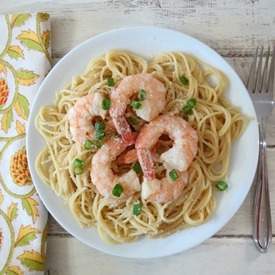 Lemon Infused Shrimp Scampi Pasta