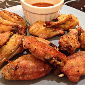 Oven Baked Seasoned Chicken Wings