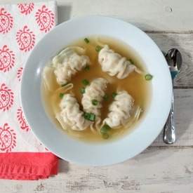 Chicken Potsticker Soup