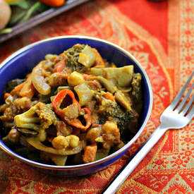 Moroccan-Spiced Veggie and Chickpea Stew